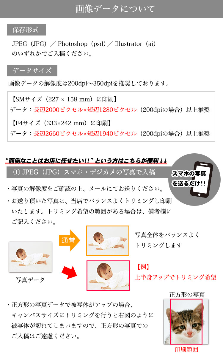 画像写真データについて