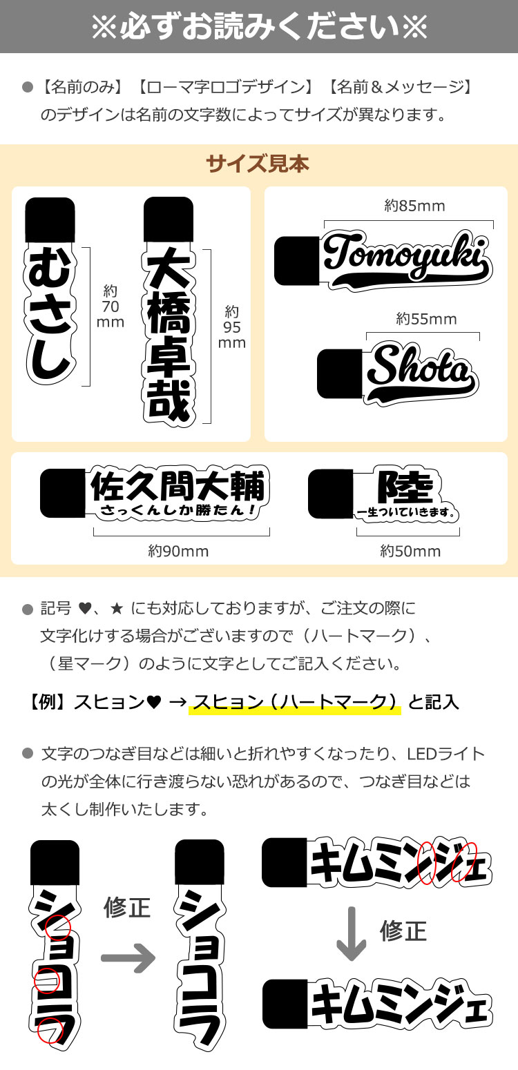 名入れについて