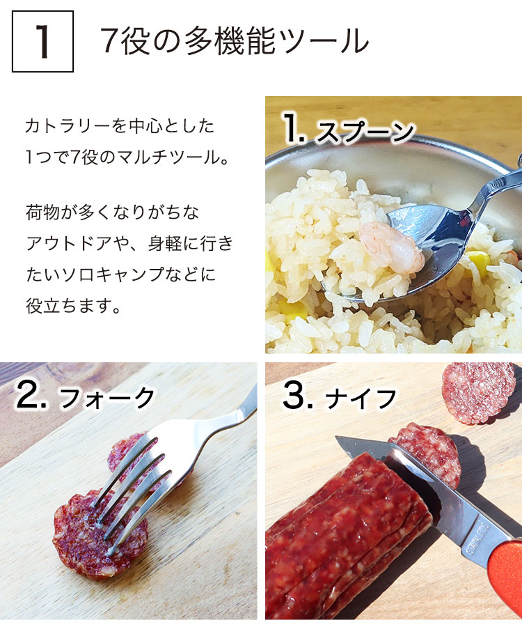 ７役の多機能ツール