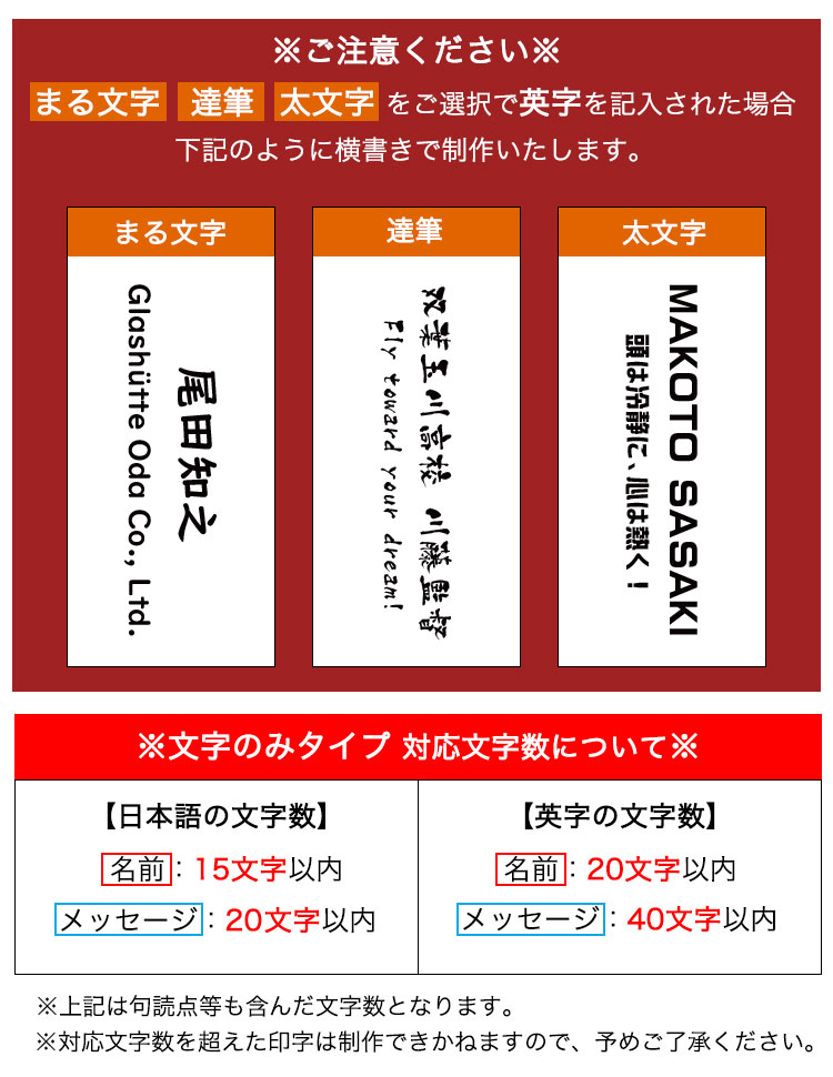文字のみタイプ
