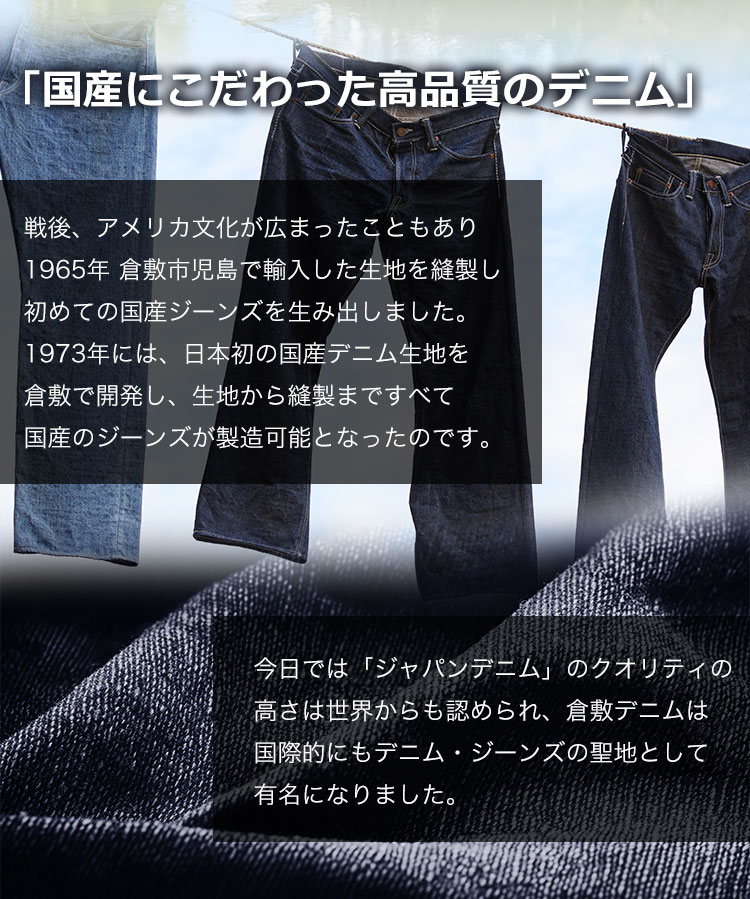 倉敷デニムについて