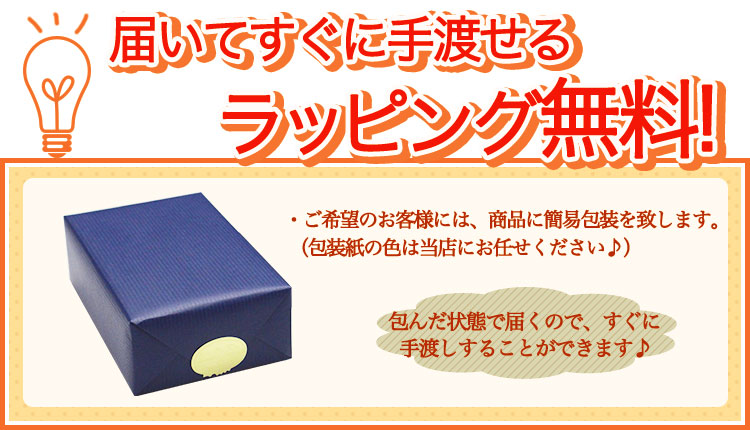 ラッピングについて