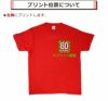 プリント位置について