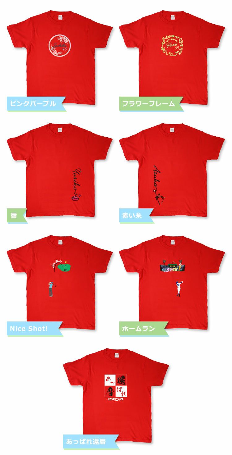 プリント位置に付いて