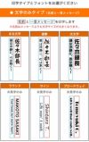 文字のみタイプ