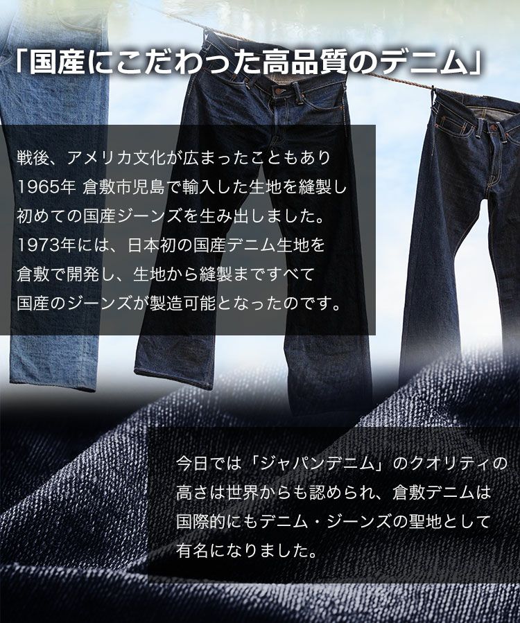倉敷デニムについて