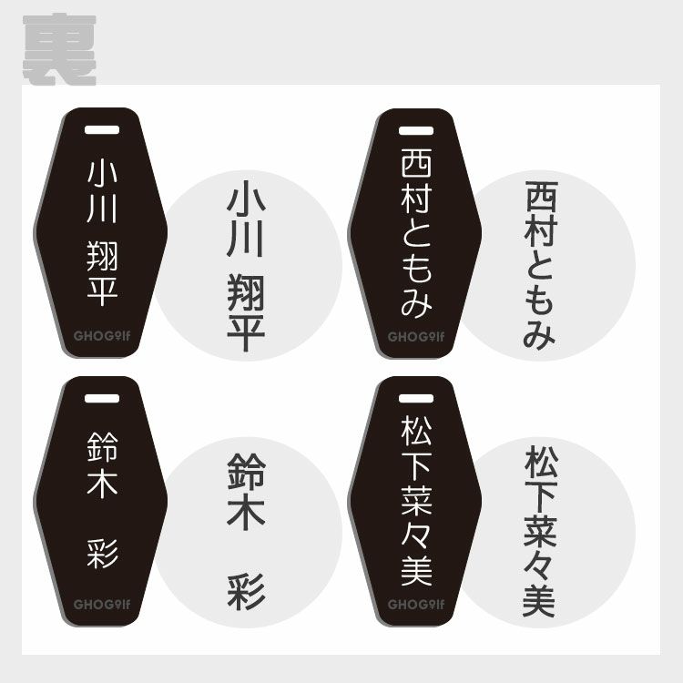 記入例（裏）